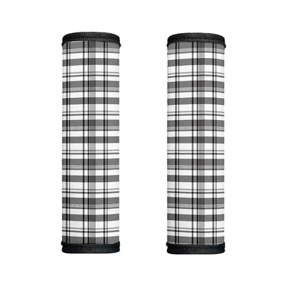 Black And White Madras Pattern Print Handle Covers