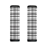 Black And White Madras Pattern Print Handle Covers