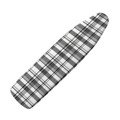 Black And White Madras Pattern Print Ironing Board Cover