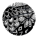 Black And White Mandala Print Basketball