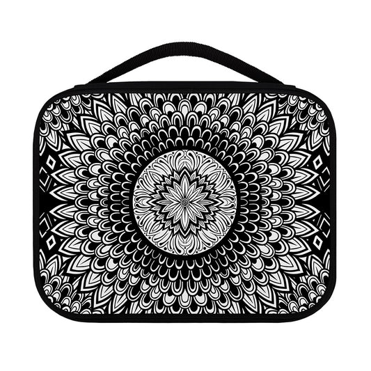 Black And White Mandala Print Classic Bible Case