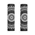 Black And White Mandala Print Handle Covers