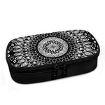 Black And White Mandala Print Insulin Cooler Travel Case
