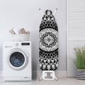 Black And White Mandala Print Ironing Board Cover