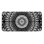 Black And White Mandala Print Towel