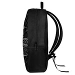 Black And White Mantis Spirit Print 17 Inch Backpack
