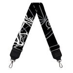 Black And White Mantis Spirit Print Bag Strap