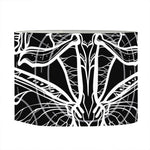 Black And White Mantis Spirit Print Drum Lamp Shade
