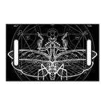 Black And White Mantis Spirit Print Golf Cart Seat Cover