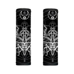 Black And White Mantis Spirit Print Handle Covers