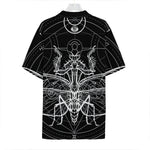 Black And White Mantis Spirit Print Hawaiian Shirt