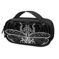 Black And White Mantis Spirit Print Portable Cooler Travel Case