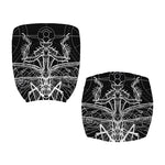 Black And White Mantis Spirit Print Office Chair Cover