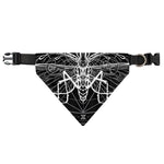 Black And White Mantis Spirit Print Over The Collar Dog Bandana