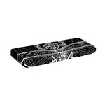 Black And White Mantis Spirit Print Piano Keyboard Cover