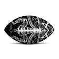 Black And White Mantis Spirit Print Rugby Ball