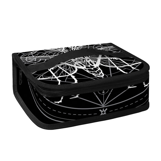 Black And White Mantis Spirit Print Small Lunch Bag