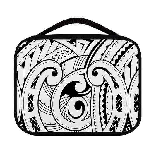 Black And White Maori Pattern Print Classic Bible Case