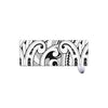 Black And White Maori Pattern Print Extended Mouse Pad