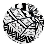 Black And White Maori Polynesian Print Basketball