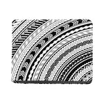 Black And White Maori Polynesian Print Bifold Wallet