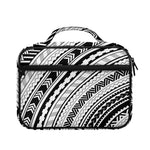 Black And White Maori Polynesian Print Briefcase Bible Bag