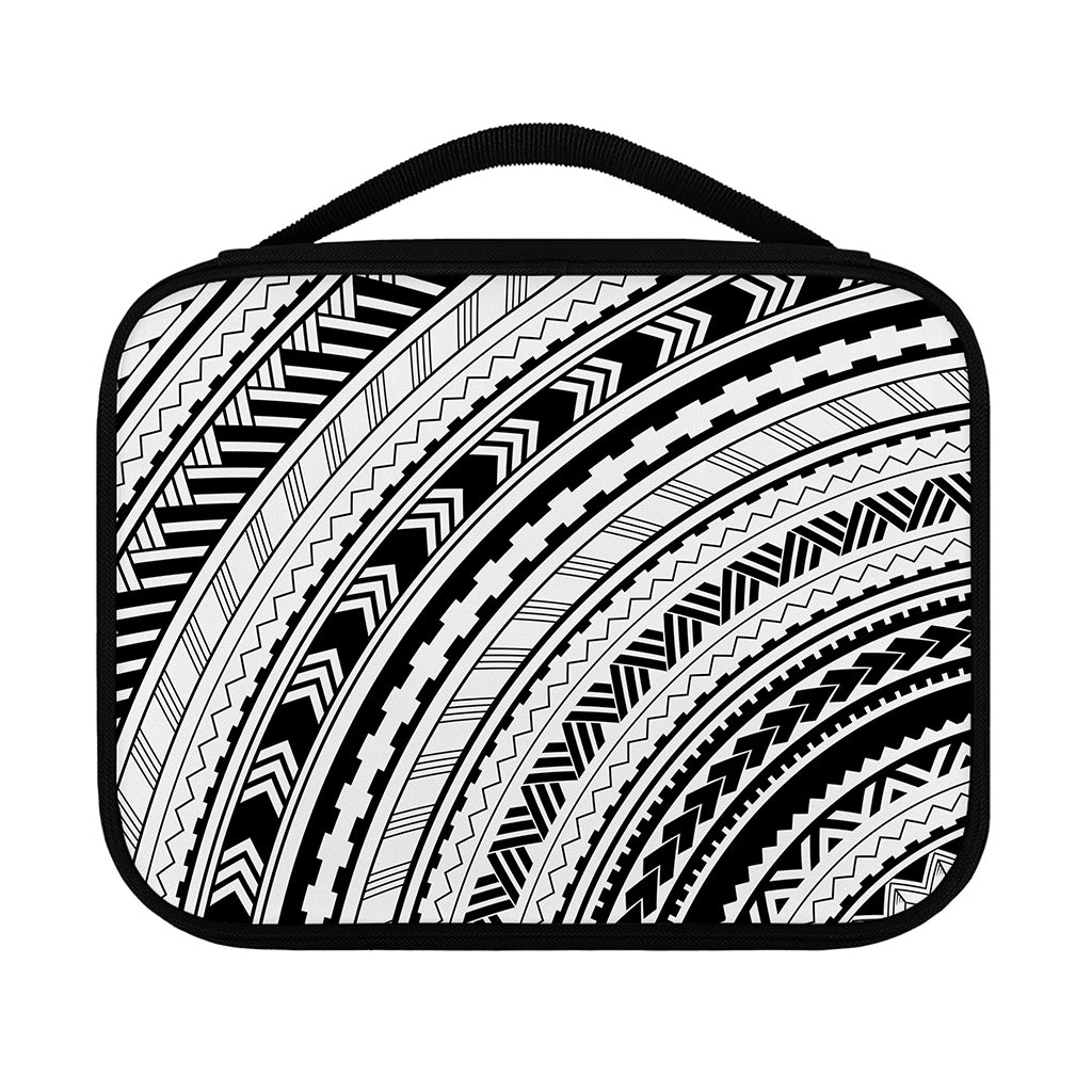 Black And White Maori Polynesian Print Classic Bible Case