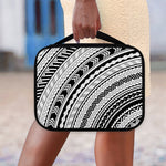 Black And White Maori Polynesian Print Classic Bible Case