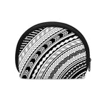 Black And White Maori Polynesian Print Coin Purse