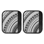 Black And White Maori Polynesian Print Handle Covers