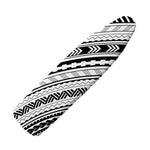 Black And White Maori Polynesian Print Ironing Board Cover