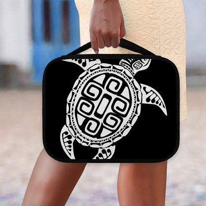 Black And White Maori Sea Turtle Print Classic Bible Case
