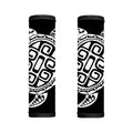 Black And White Maori Sea Turtle Print Handle Covers