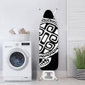 Black And White Maori Sea Turtle Print Ironing Board Cover