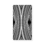 Black And White Maori Tattoo Print Baby Crib Sheet