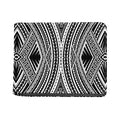 Black And White Maori Tattoo Print Bifold Wallet