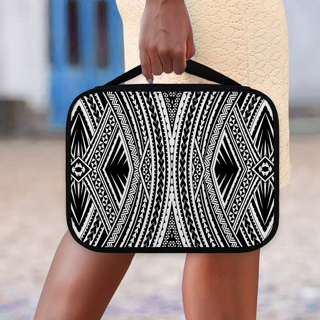 Black And White Maori Tattoo Print Classic Bible Case