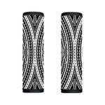 Black And White Maori Tattoo Print Handle Covers