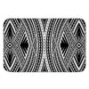 Black And White Maori Tattoo Print Indoor Door Mat