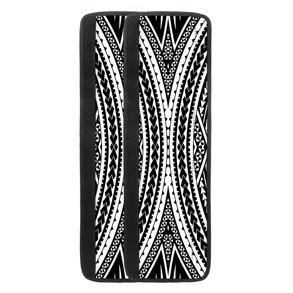 Black And White Maori Tattoo Print Refrigerator Handle Covers