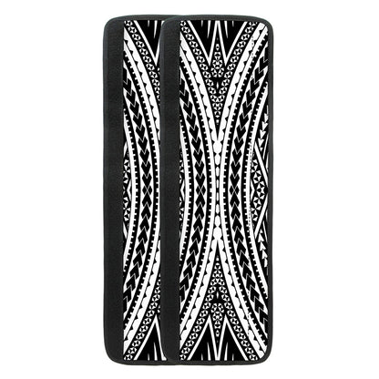 Black And White Maori Tattoo Print Refrigerator Handle Covers
