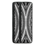 Black And White Maori Tattoo Print Refrigerator Handle Covers