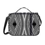 Black And White Maori Tattoo Print Shoulder Strap Bible Bag
