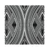 Black And White Maori Tattoo Print Silk Bandana