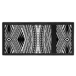 Black And White Maori Tattoo Print Trifold Wallet
