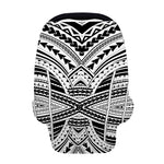 Black And White Maori Tribal Print Baby Seat Cover