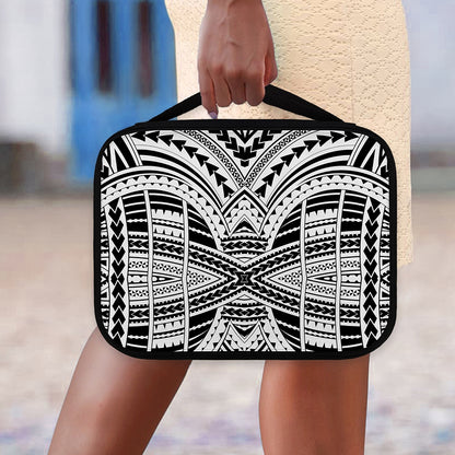 Black And White Maori Tribal Print Classic Bible Case