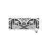 Black And White Maori Tribal Print Extended Mouse Pad