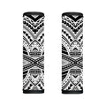 Black And White Maori Tribal Print Handle Covers