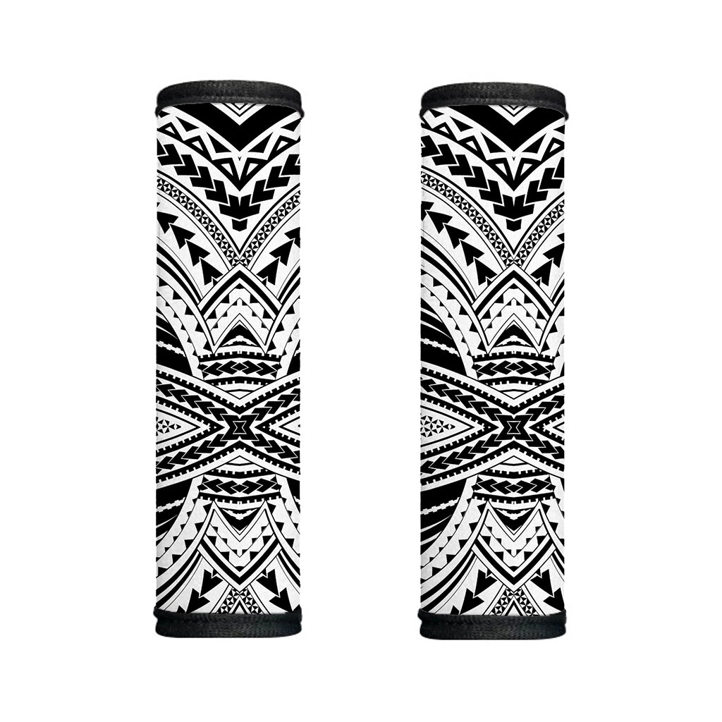 Black And White Maori Tribal Print Handle Covers